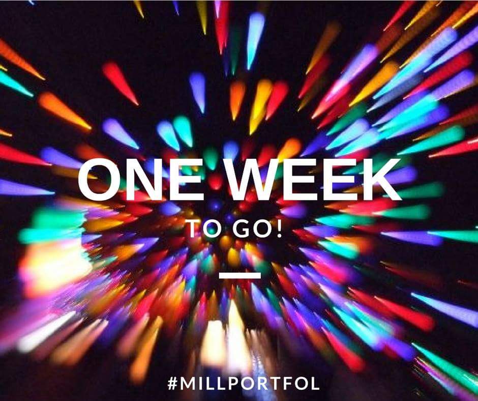 MillportLights's tweet photo. Just 7 short days til we sparkle, shine and glow!  #MillportFOL #scotland #festival #IAD2016 https://t.co/qyzBd2NsVg