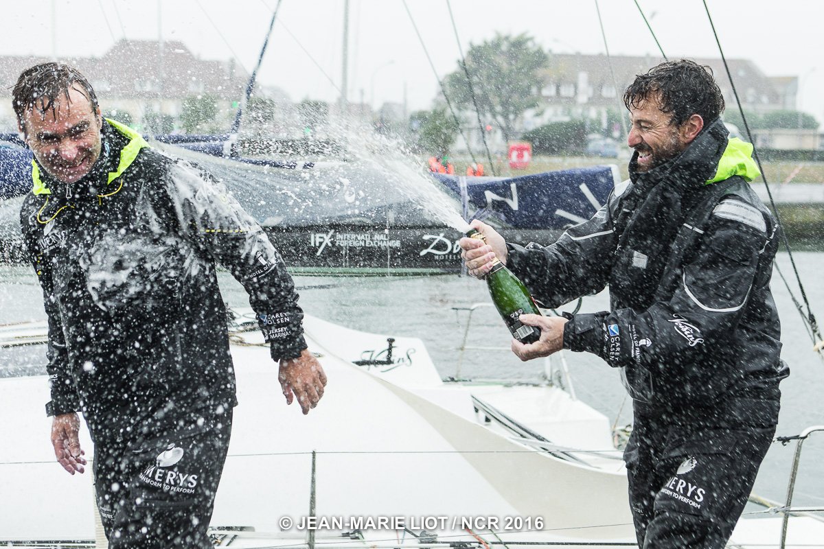 NormandyRace's tweet photo. @Phil_Sharp_ et Sam Manuard en très beau 2nd de #NCR2016 après avoir mené une bonne partie de course ! (10h44'43") https://t.co/7hW1JeKQDj