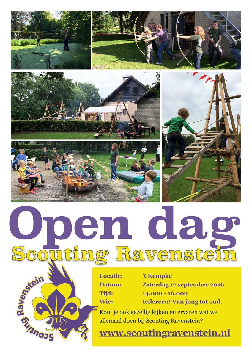 Vandaag #opendag bij 't Kempke in #Ravenstein. <a href="/Iedereenuitoss/">Iedereen uit Oss</a> <a href="/DorpsraadRstein/">dorpsraad ravenstein</a> <a href="/ravensteinkaars/">ravenstein</a> <a href="/ravensteinNL/">Ravenstein Nieuws</a>