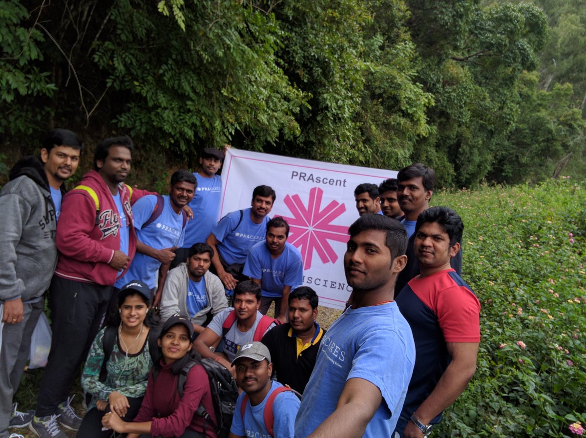 ashoksb's tweet photo. Trekking ! #PRACares #PRAScent https://t.co/a1yIVtvx32
