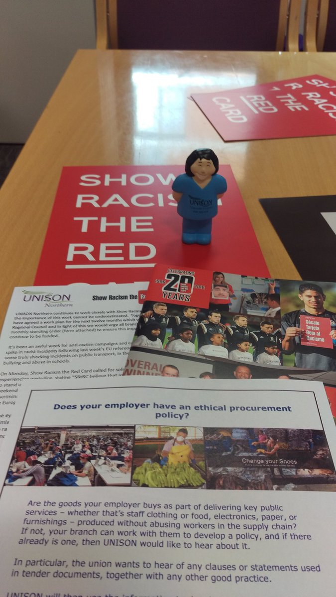 HanaStev's tweet photo. @UnisonNurse Stess Nurse ready for the @SRTRC_England session at the #UNISONJIS2016 https://t.co/wGqzzembuO