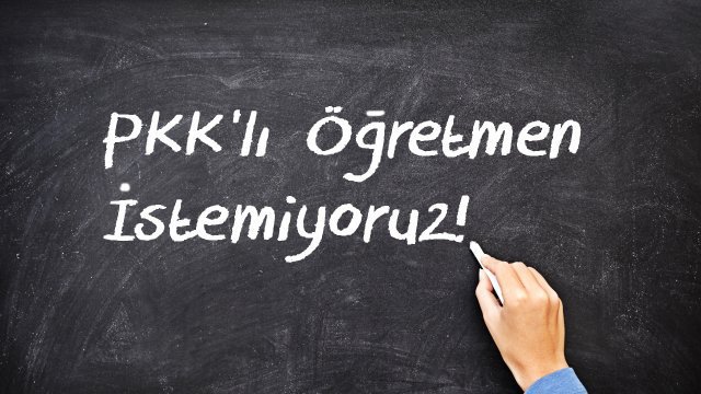 VatanseverTrkk's tweet photo. #EğitimAksasınPkklıOlmasın benim çocuğuma Aponun kitaplarını okuyan hainler mi ders verecek @suleymansoylu https://t.co/UZQpnLkFln