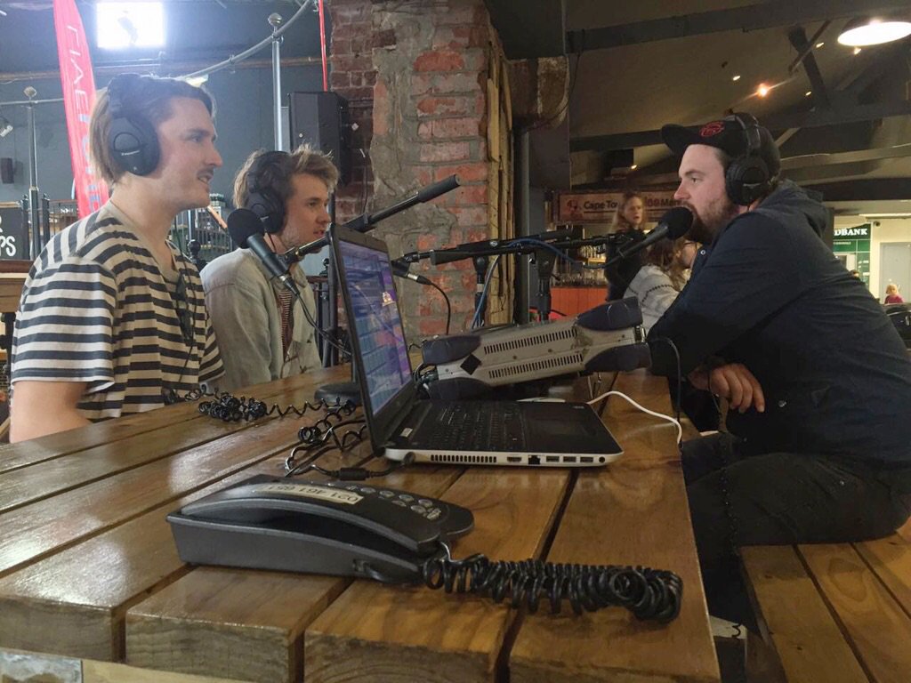 5FM's tweet photo. Hoorah!!! The guys from @albairre are here! #CTLIVELOUD https://t.co/iPkZqKd42M