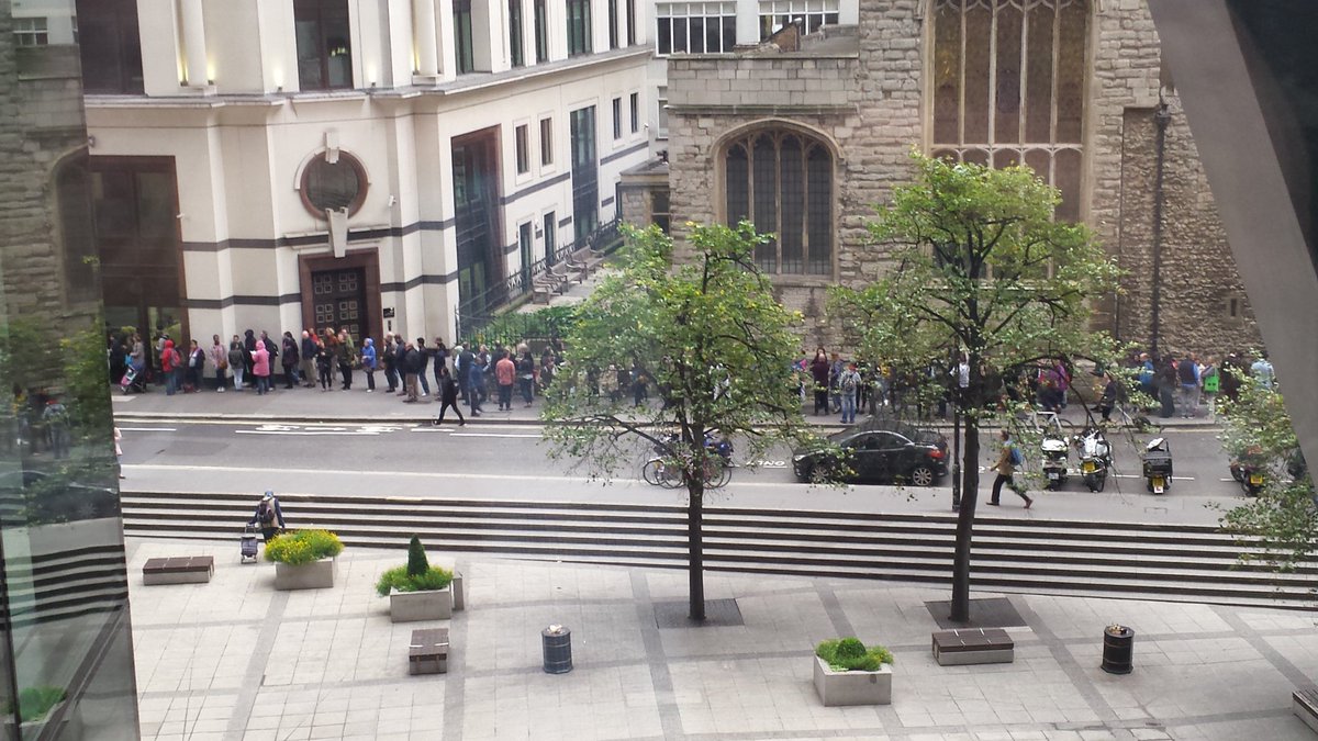JohnMcelgunn's tweet photo. Busy morning at the Gherkin for @openhouselondon  We are ready to open @CheesegraterLdn @RSHParchitects https://t.co/7XtX1q2K3r