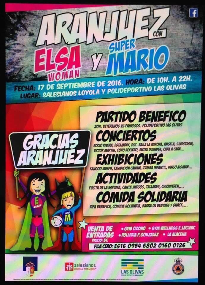 ninamoreno2's tweet photo. Gracias al pueblo de #ARANJUEZ por regalar su solidaridad a la causa de #ElsayMario @Ayto_Aranjuez https://t.co/zlGrXrSYLi