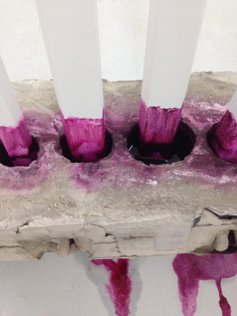 We are open today till 5pm. @CGArtSchool MA degree show at 124 Kennington Park Road. All welcome!