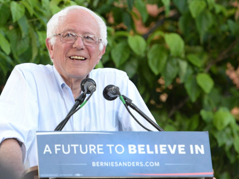 TPM's tweet photo. Sanders: Casting a "protest vote" for a third-party candidate could contribute to Trump win https://t.co/okQyAXjyQC https://t.co/qK8AAGUXqc