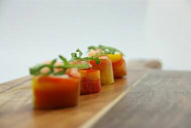 EnjoyaPepper's tweet photo. Enjoya and carpaccio sushi #stripedpepper #foodie #healthy #recipe https://t.co/3YuG3fMfs7 https://t.co/Ep7Hv7eknz