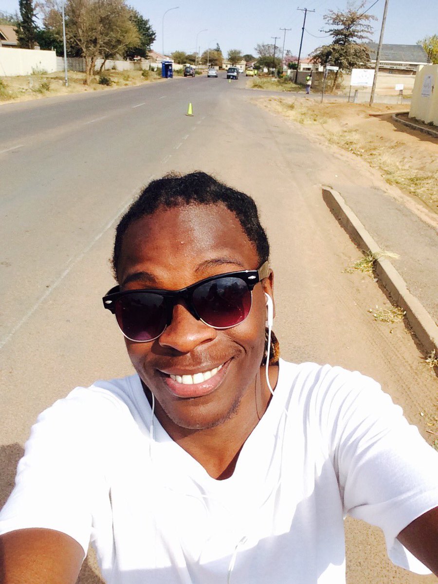 ThatNiggaEphy's tweet photo. @KaoneKarioRun didn't think I couldn't do it but I actually managed to finish 10KM.thank you guys,had a great time https://t.co/eeqoVfkBsf