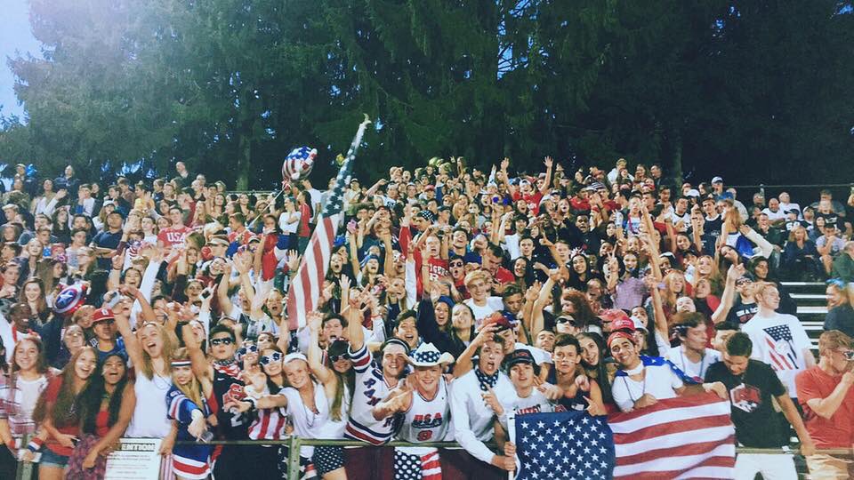 Brave Nation last night!!! #RollTribe <a href="/VarsityAces/">Varsity Aces</a>