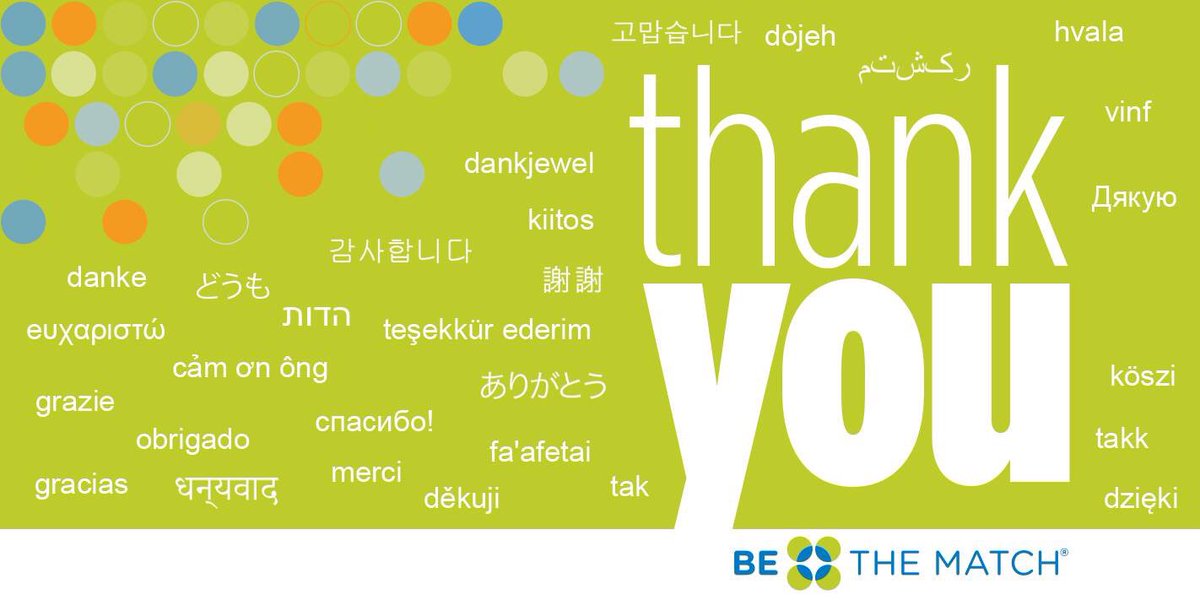 nmdp_org's tweet photo. Thank you to the 28M marrow donors worldwide for joining us in the fight against blood cancer #WMDD #ThankYouDonor https://t.co/jp6XArwV6Z