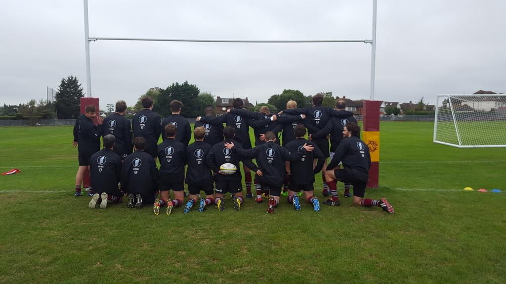 UCSOBRFC's tweet photo. @ucsobrfc Looking good in their @SentinelVolvo training tops https://t.co/S53V6snrMI