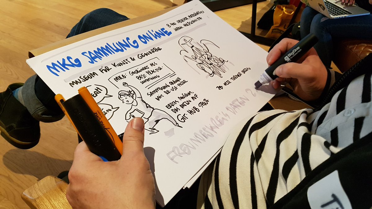 cdvnord's tweet photo. Wunderbar! @_AntjeSchmidt berichtet, dass das MKG Hamburg seine Daten bereits bei @github hochgeladen hat! #cdvnord https://t.co/QS9gey3MRq