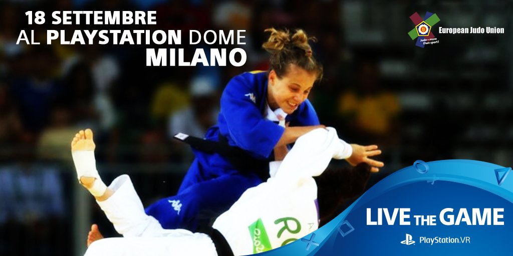 PlayStation Italia (@playstationit) on Twitter photo La campionessa di Judo <a href="/giuffridajudo/">Odette Giuffrida</a> stenderà anche #PlayStationVR?L'aspettiamo al PS Dome!trypsvr.com La campionessa di Judo <a href="/giuffridajudo/">Odette Giuffrida</a> stenderà anche #PlayStationVR?L'aspettiamo al PS Dome!trypsvr.com