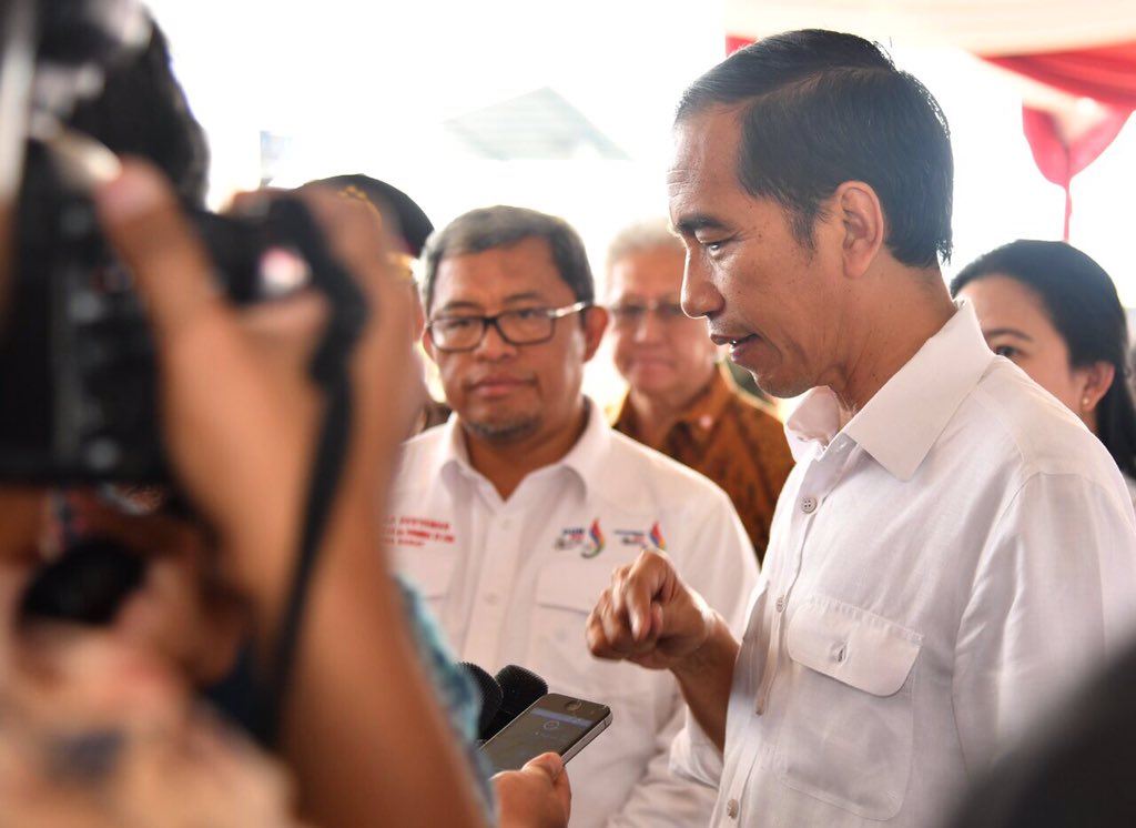 Stop korupsi. Untuk siapapun, tanpa kecuali -Jkw