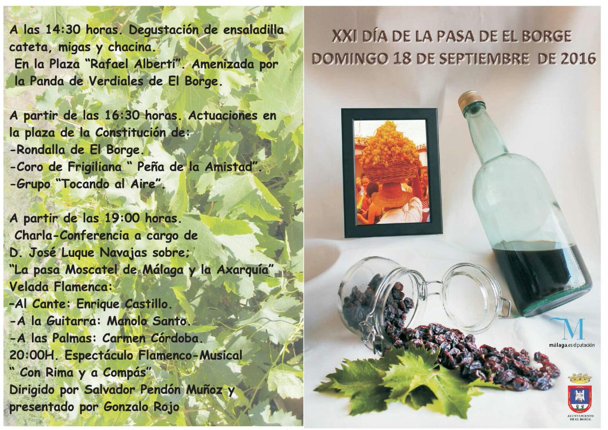 BandaElBorge's tweet photo. Mañana estaremos en el #DiaDeLaPasa de @aytoELBORGE con #ADfiesta de @canalsur y @ModestoBarragan #RT @adirecto https://t.co/LcClcKyRQS
