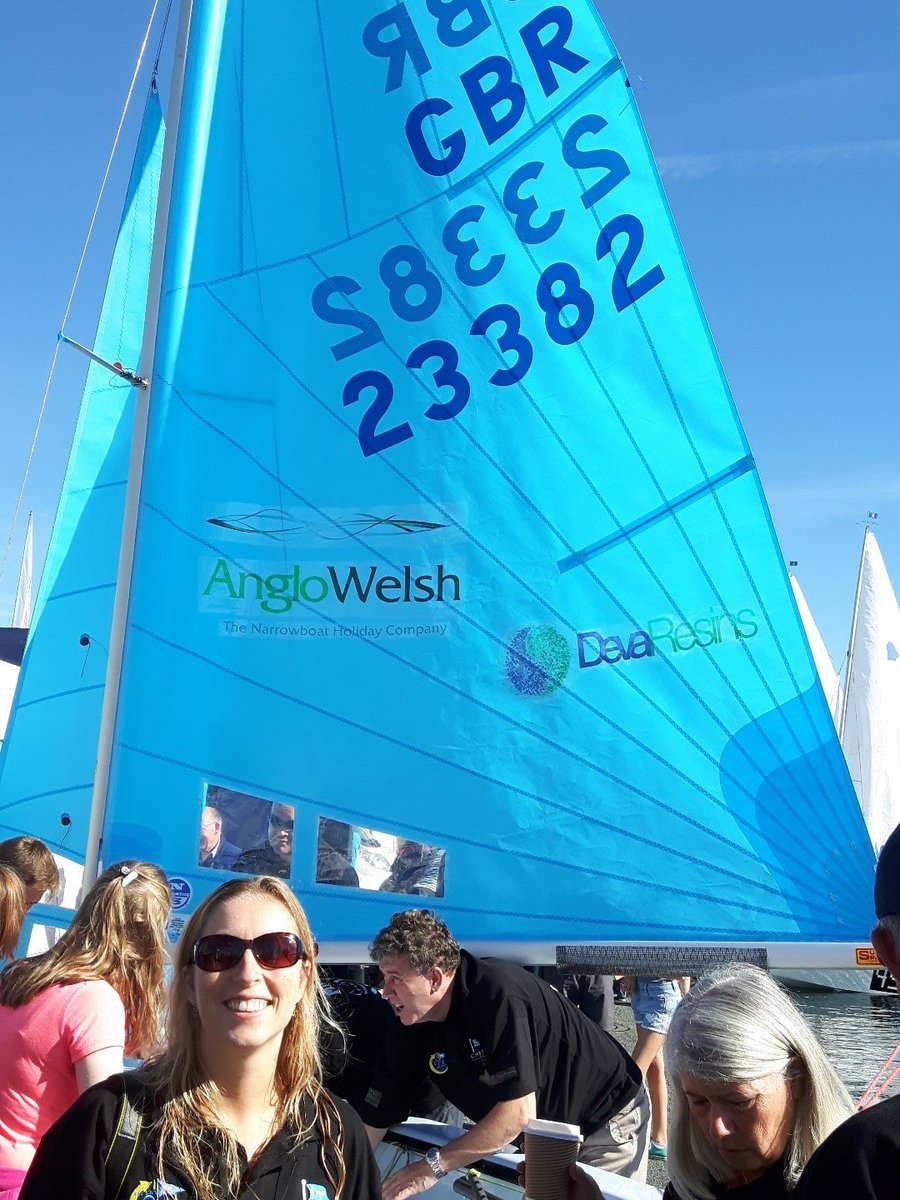 Pre race checks @sailpics <a href="/AngloWelsh/">Anglo Welsh</a> <a href="/Dee1063/">Chester's Dee Radio</a> <a href="/devaresins/">devaresins</a> <a href="/WLYC24/">24hr Race</a>  #wlyc24