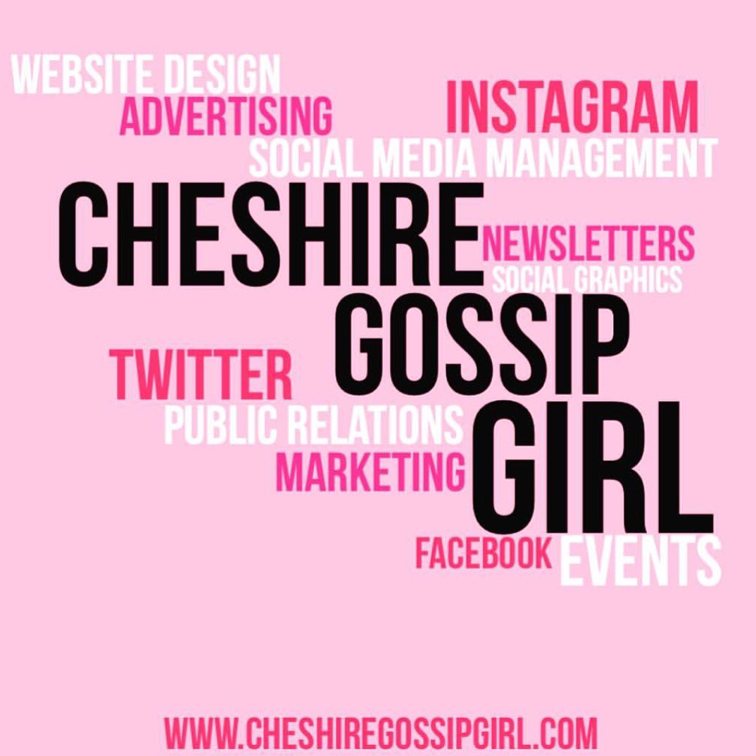 Cheshire Gossip Girl PR service • Here to make your business the BEST... We cater to your business needs and budget💋