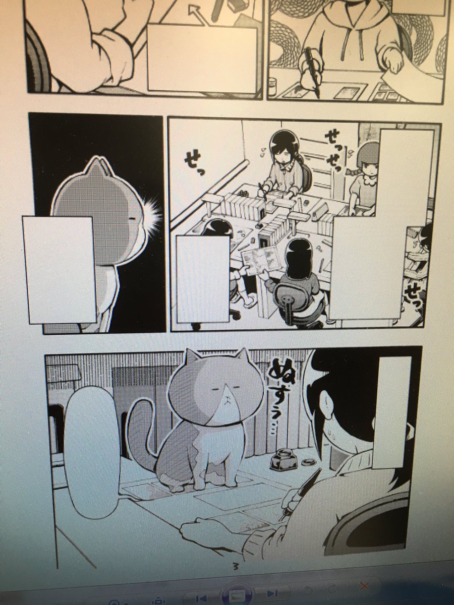 公式 聖帝軍広報部 最新第 巻絶賛発売中 そして今日0時は そんなイチゴ味 の単行本作業にまつわるエピソードが満載の ねこがあらわれた 第2話目を更新です 単行本作業に追われてかまってもらえない猫ちゃんはどう動くのか