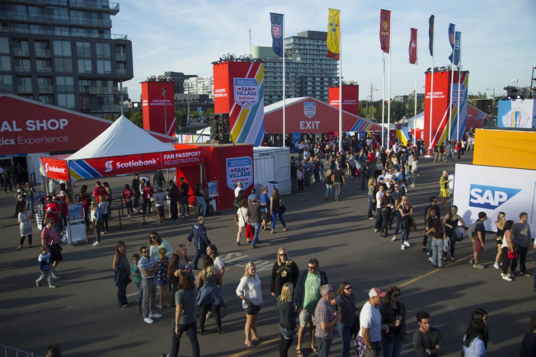 CWParking's tweet photo. Going to the World Cup of Hockey #wch2016 fan village at the @DistilleryTO, visit us 33 Parliament St https://t.co/ze35WyvfVH