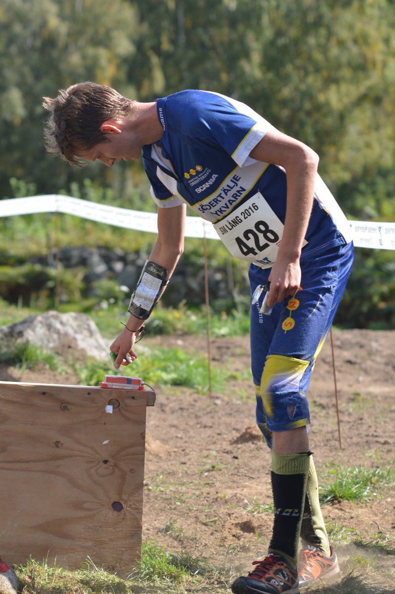 De sist startande löparna mot mål!