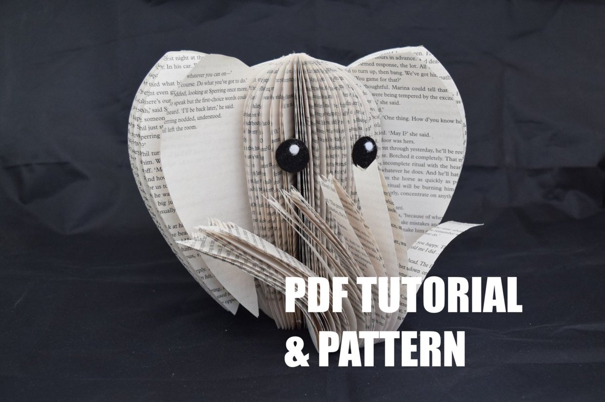 Paperappleco's tweet photo. PDF Tutorial and Pattern - Book Art Elephant- Paper cutting P… https://t.co/givm6LP3iq #handmade #PdfTutorialPattern https://t.co/GzfZd9n8Rw