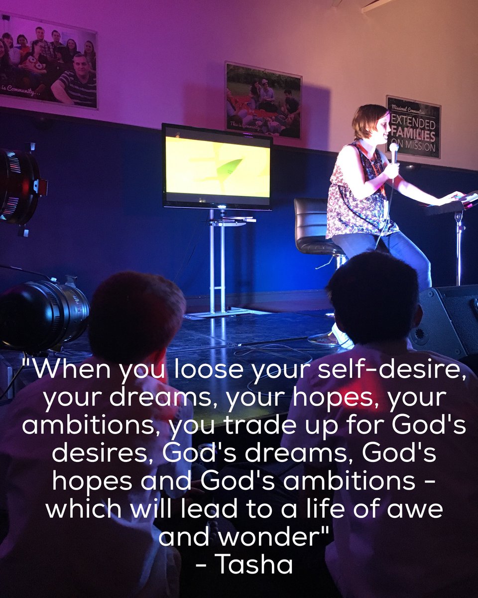 A epic challenge from Tasha last night, to die for ourselves and live for God. #epic #Wildfire