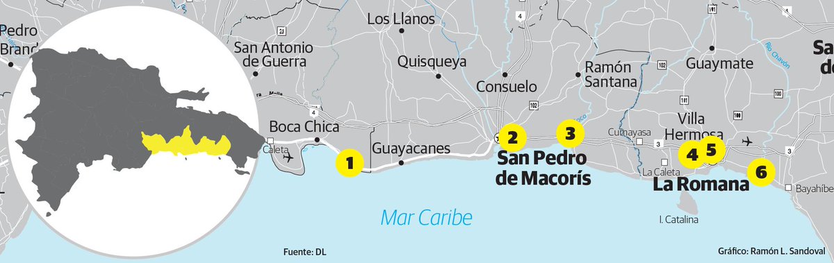 DiarioLibre's tweet photo. 6 paradas rumbo al este en tu #TiempoLibre https://t.co/rAknvw3lw9 https://t.co/5Or1BtBQBm