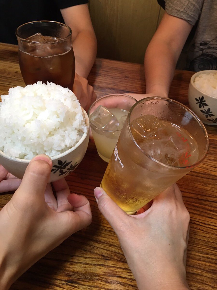 いも V Twitter ふぃなちゃん武道館おつかれ乾杯 大盛りご飯isいもじ