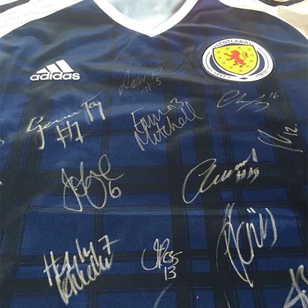 SWNT | Competition! RT to win a signed shirt from the women who secured qualification for Euro 2017!! #HistoryMakers