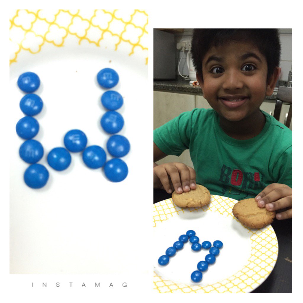 mlynmiranda's tweet photo. @WPS_2A a cheeky monkey caught debating whether to decorate the peanut butter cookies with the W or eat the M&amp;Ms 😀 https://t.co/tvlE2qC201