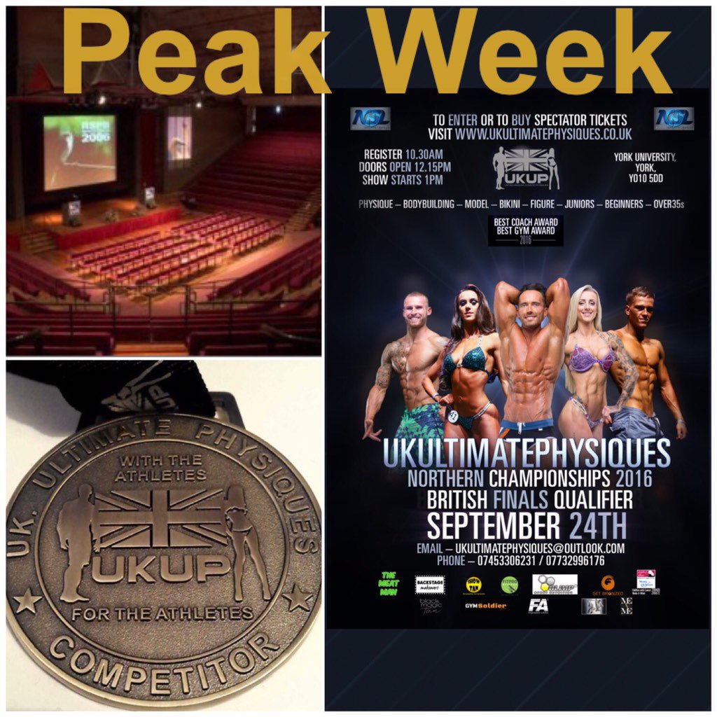 1 week to go until the UKUP Northern Champs. Still time to enter or buy spectator tickets at ukultimatephysiques.co.uk