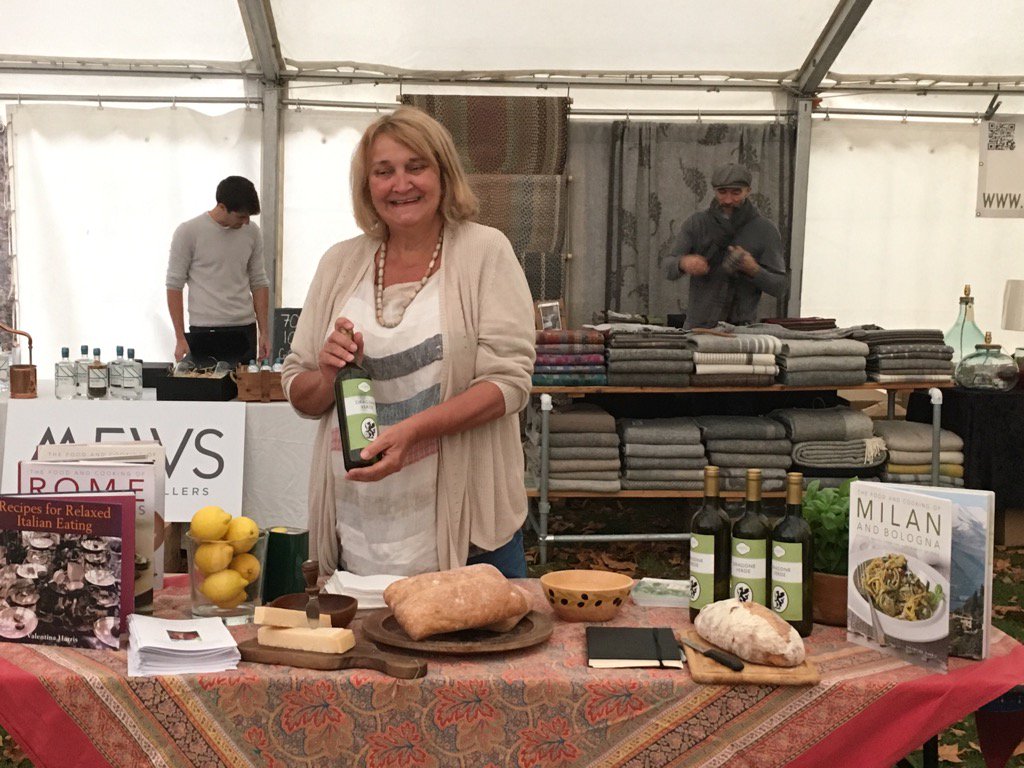 Valentina will be your tutor and guide to all things olive this November @villabenvenuti @barnesfoodfair today!