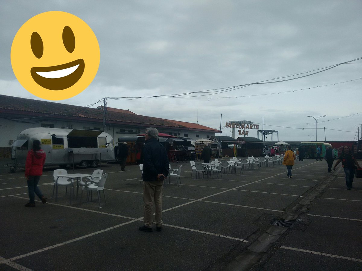 Por fin.... Hoy si pude venir al <a href="/Fartukarte/">Fartukarte Festival</a>  en #Cudillero #Foodporrn #foodbloggers