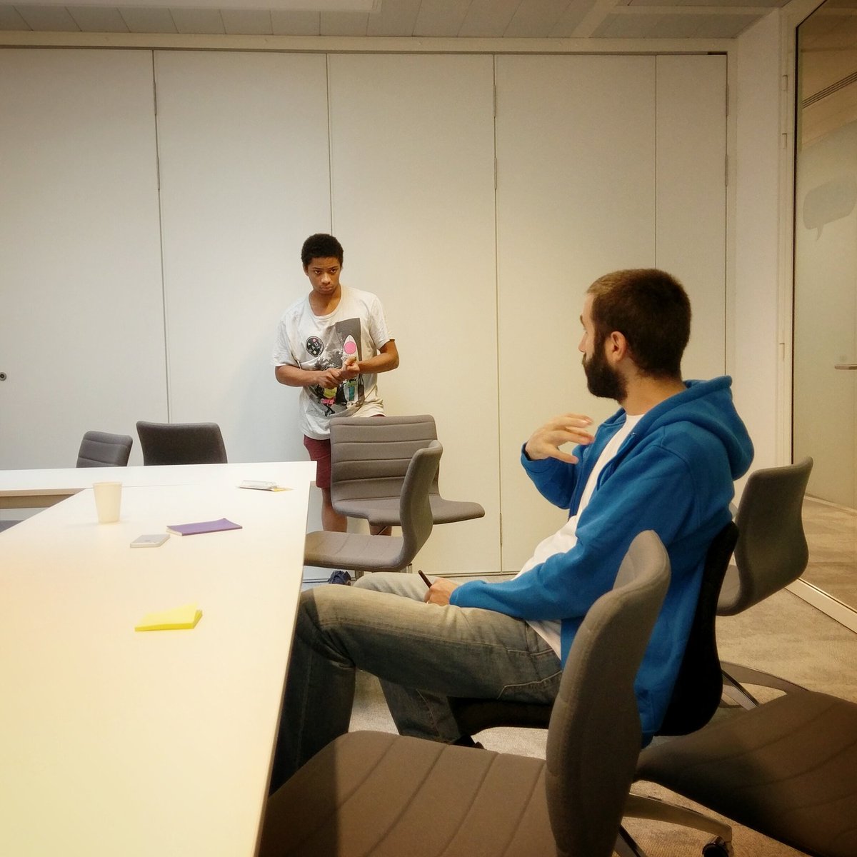 #ailabs idea sharing lil'Alex vs Blablacar head of UX