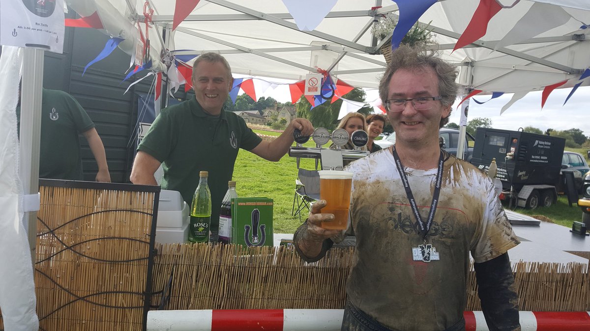 pleasegouk's tweet photo. Our man #fuel2thefinish with #pleaseuk #energydrink now recovering with @HorseboxBar @DevilMudRun thanks guys! https://t.co/u2mdz7mKOS