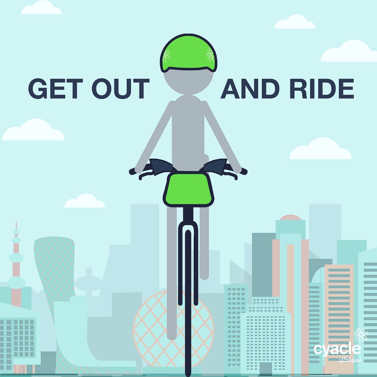 cyacle's tweet photo. Get out and ride with #cyacle and explore the beautiful city of #Abudhabi π https://t.co/Jm2Edvg46M