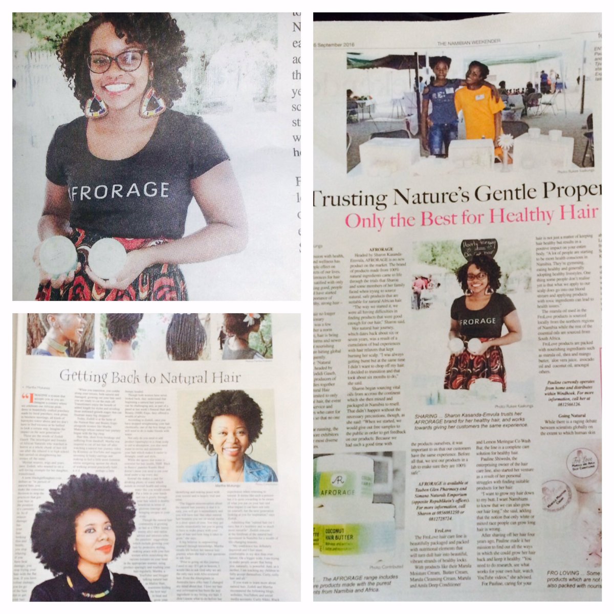 Afrorage (@afrorage) on Twitter photo Thank you <a href="/TheNamibian/">The Namibian</a>! #Afrorage #naturalproducts #naturalgoodness #hairbutter #growth-oil #Namibia #Africa Thank you <a href="/TheNamibian/">The Namibian</a>! #Afrorage #naturalproducts #naturalgoodness #hairbutter #growth-oil #Namibia #Africa