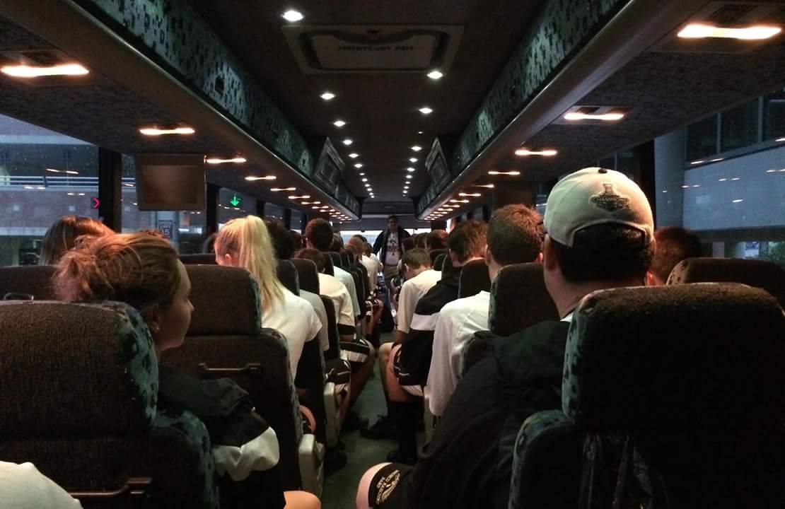 BMBTrumpets's tweet photo. Off to melt faces at University of Illinois! See you soon @MarchingIllini!  #SoundOfWestern https://t.co/1RLyTK7OSL