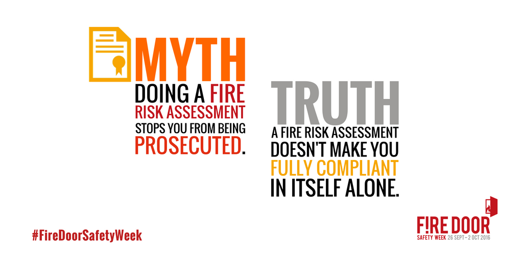 FDSafetyWeek's tweet photo. Make sure you don't believe this #firedoormyth.
Got a #firedoor query? These may help: https://t.co/ltkleOdNrs https://t.co/0NeQNCIL2V