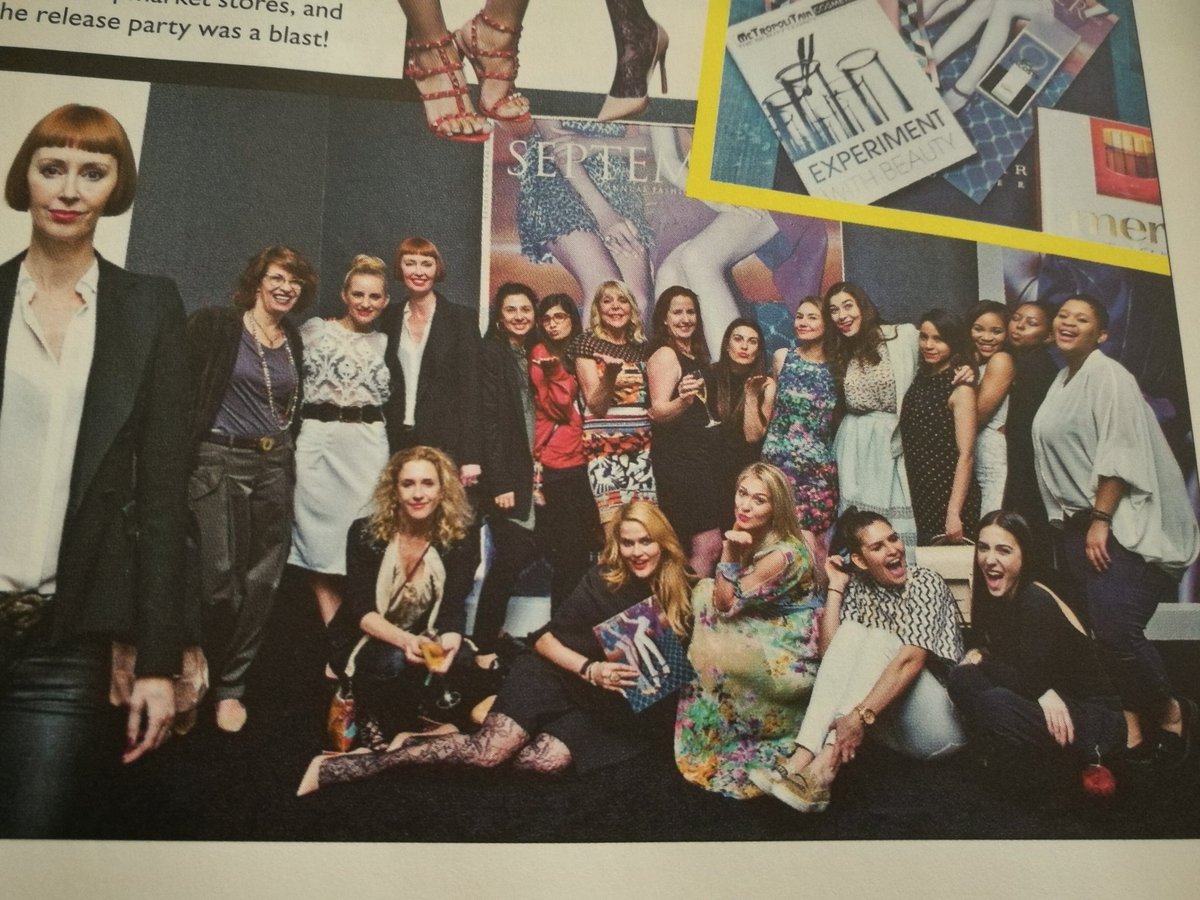 AnneDoli's tweet photo. Spotted in the latest @GRAZIASAmag at the #HpcSeptemberIssue launch. What a fun night. https://t.co/yBRXiY8uix