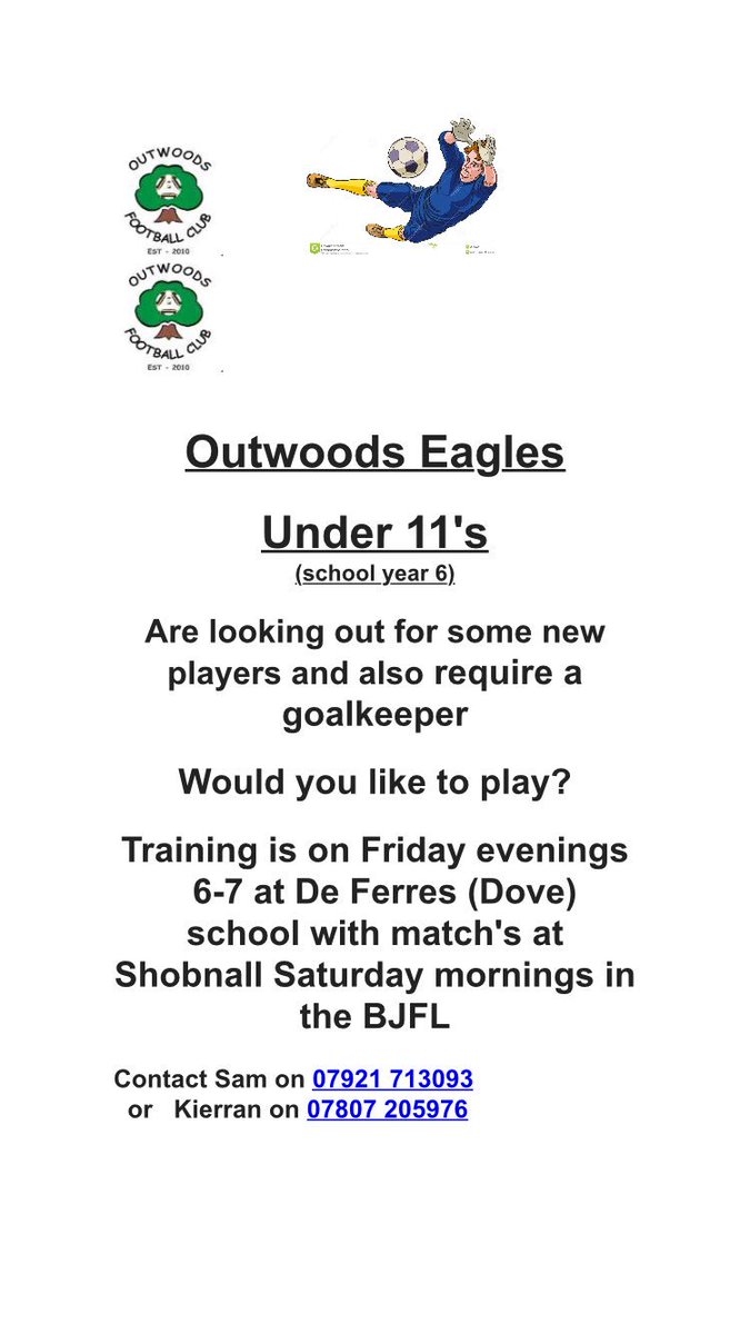 Outwoods FC tweet media