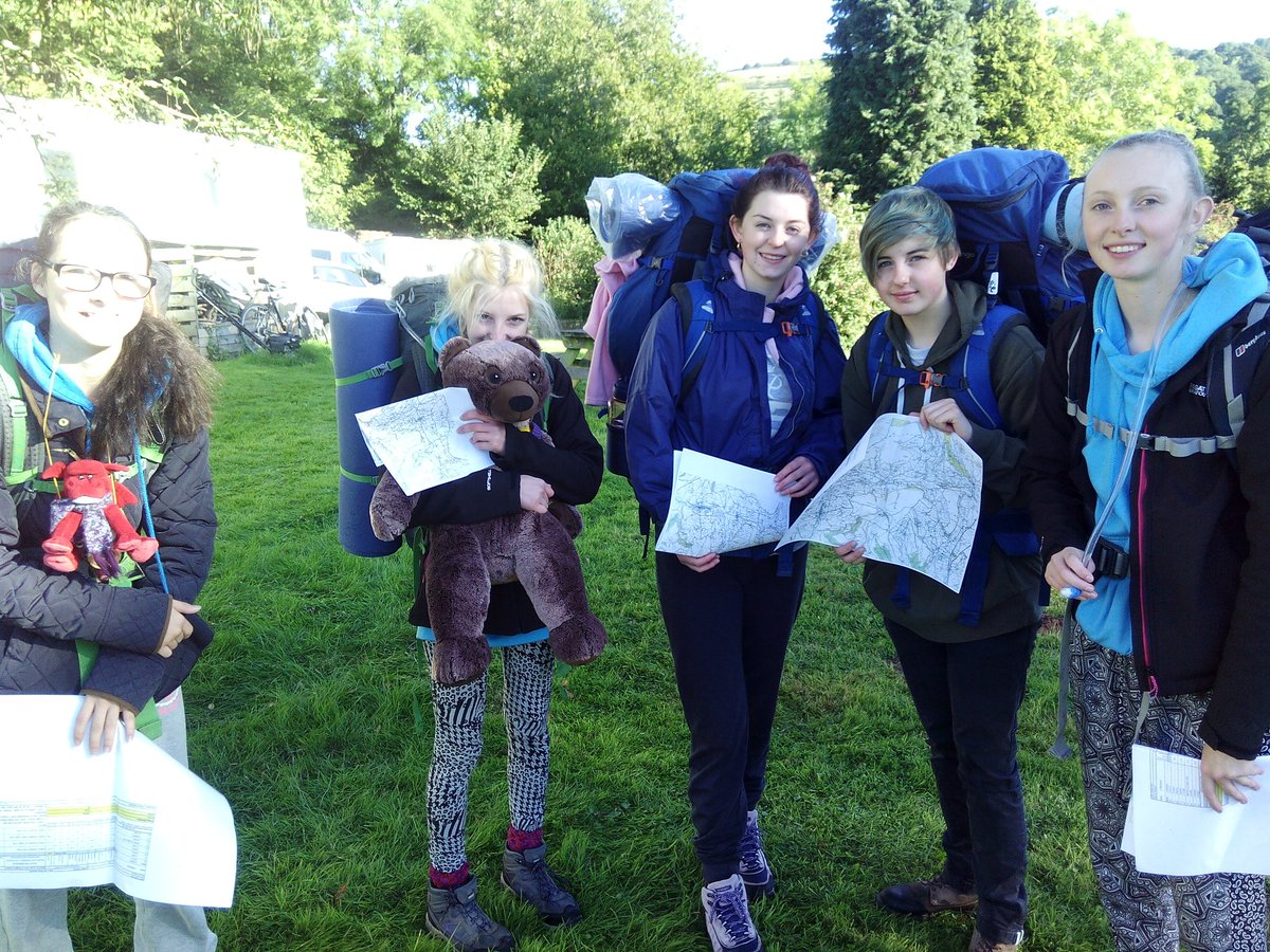 SA_OutdoorEdu's tweet photo. Our Silver DofE groups are on their qualifying expedition this weekend. Going well, great weather! #dofe https://t.co/vNbD3J01A6