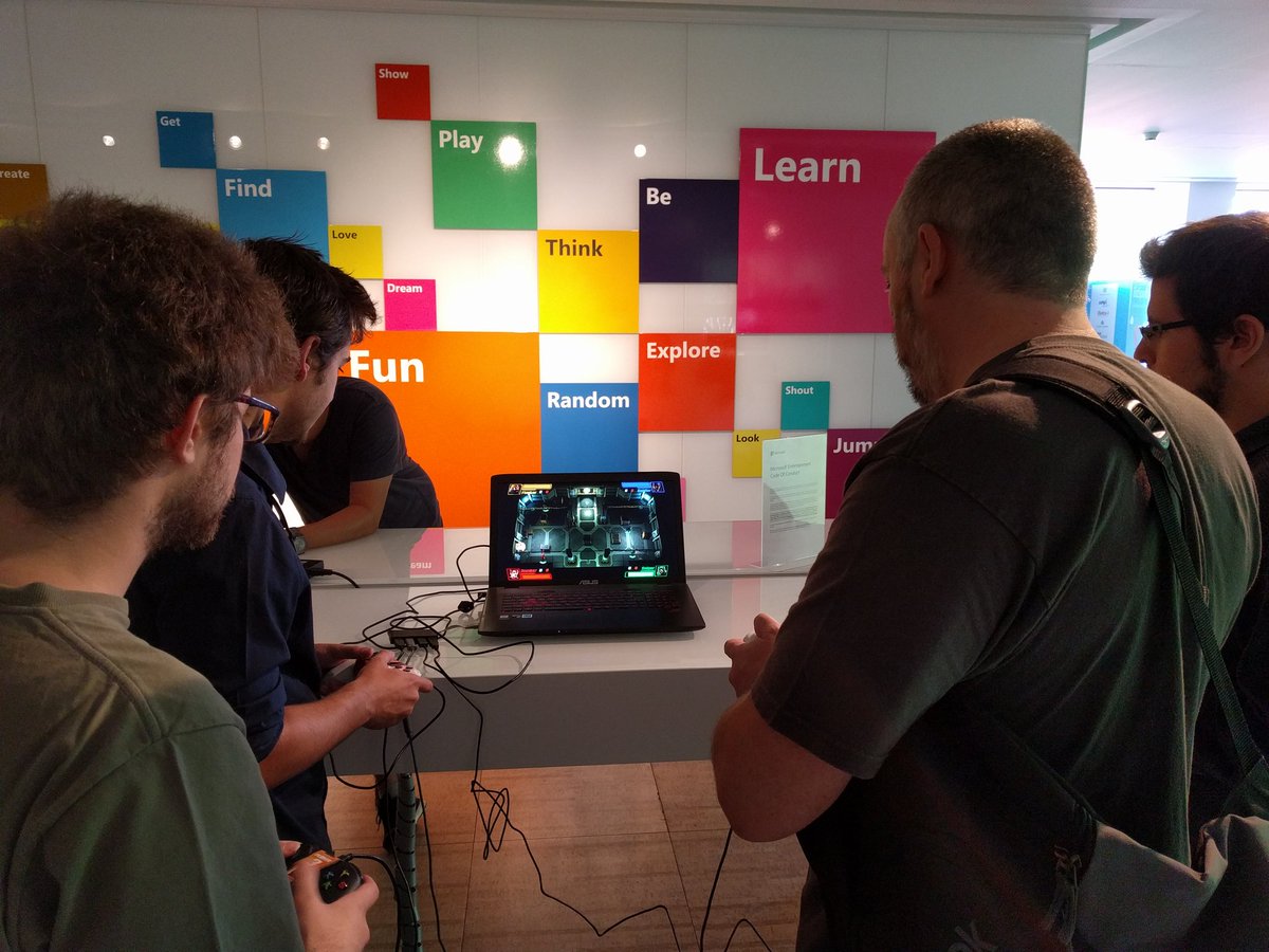 game_developers's tweet photo. Marco Vale: People trying #shutix at #gamedevcamp. Feedback incoming! #gamedev #indiedev… https://t.co/7FWePjXk0w https://t.co/FUFgrC2eyJ