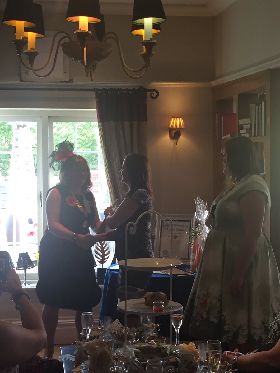 Inducting our newest member <a href="/FayeRocks/">Faye Rocks</a> <a href="/LeedsTangle/">Leeds Ladies Tangle</a> @saluteleeds