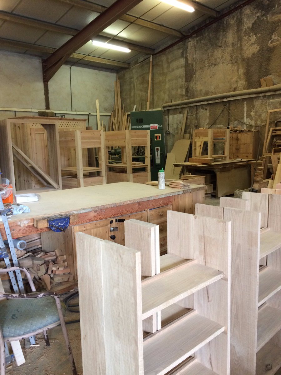 winkleighpine's tweet photo. 3 main stages of our furniture production. 1) reclaimed timbers 2) into the workshop 3) into the showroom to sell! https://t.co/4WrKYOGPqv
