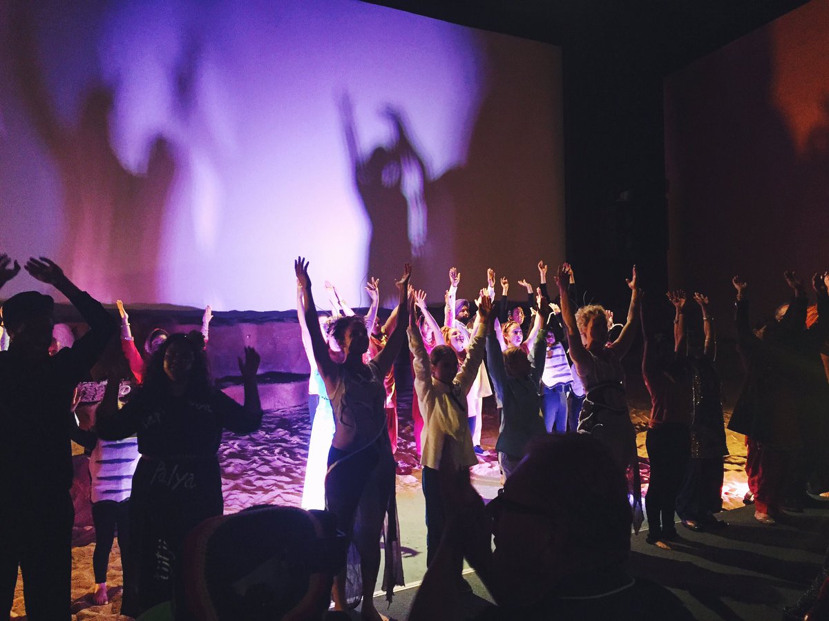 Thanks to artists, performers, crew &amp; audience for coming on the journey of #UnbrokenLand16 with us this evening!