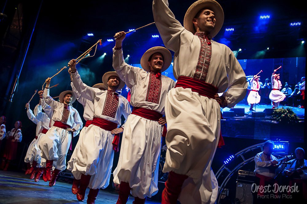 Orlyk dancers from Manchester, England, Friday night at the Northland Power stage, #TorontoUkrainianFest
