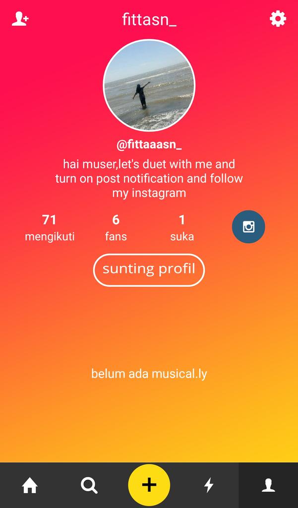 d9edc06bf02445e's tweet photo. Follow musically gua ya belum sempet bikin😆 https://t.co/MGi5zKHoqG
