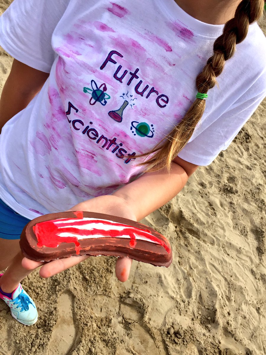 Find a #fossil, paint a fossil &amp; don't forget to ROAR! <a href="/fortcalgary/">Fort Calgary Historic Site</a> #Beakerhead #paleontology #education #yycevents